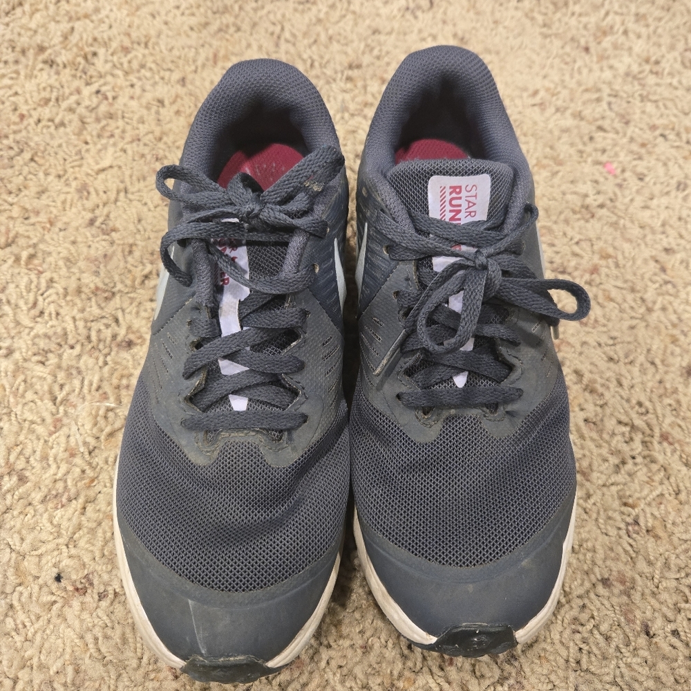 Nike Star Runner Sneakers Big Kid Size 4.5 Blue Gray Athletic Shoes